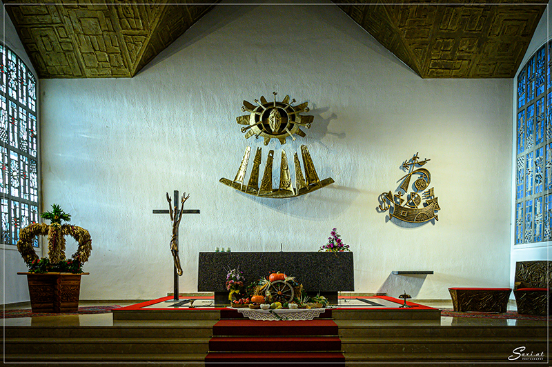 28.09.2019 Altar in der Kirche